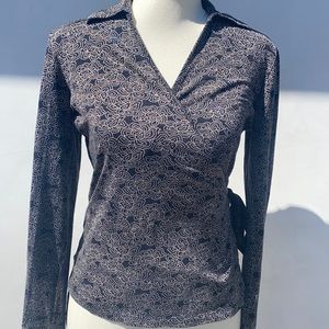 Banana Republic wrap top